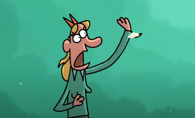 Cartoon Box: Stung by a Giant Wasp