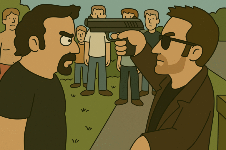 Trailer Park Boys – S1, Ep1: “Take Your Little Gun and Get Out of My Trailer Park”