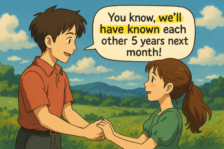 Future Perfect Tense for IELTS Speaking