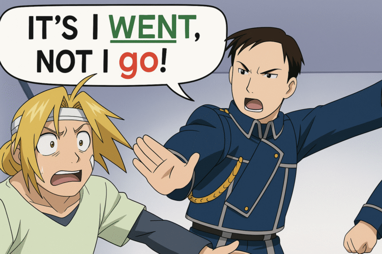 Past tense for IELTS Speaking