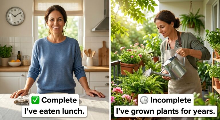 Present Perfect: Complete or Incomplete